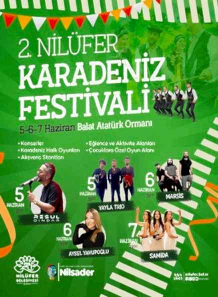 2. Nilüfet Karadeniz Festivali