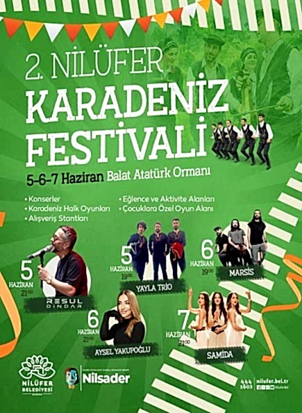 2. Nilüfer Karadeniz Festivali